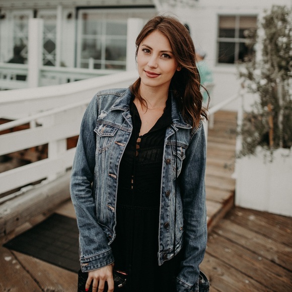 Distressed Jean Jacket - Picture 2 of 9